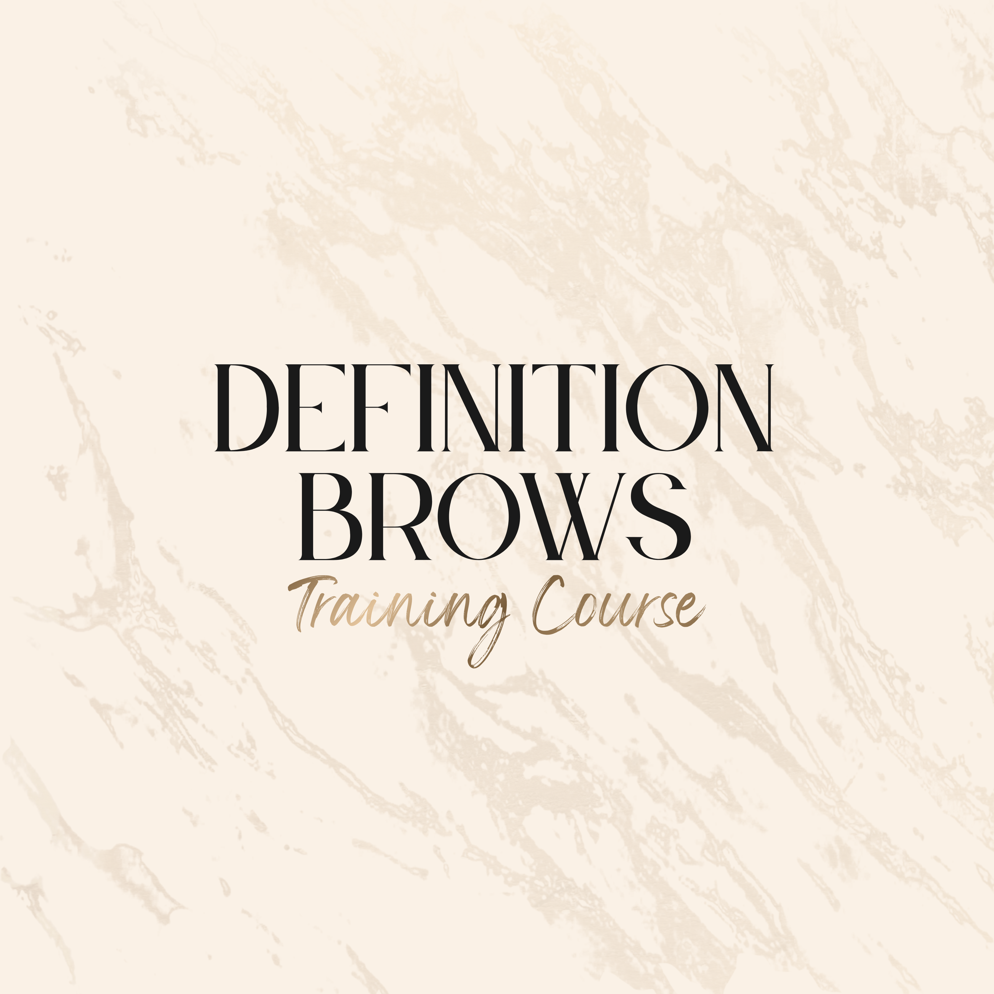 Online Definition Brows Training Course