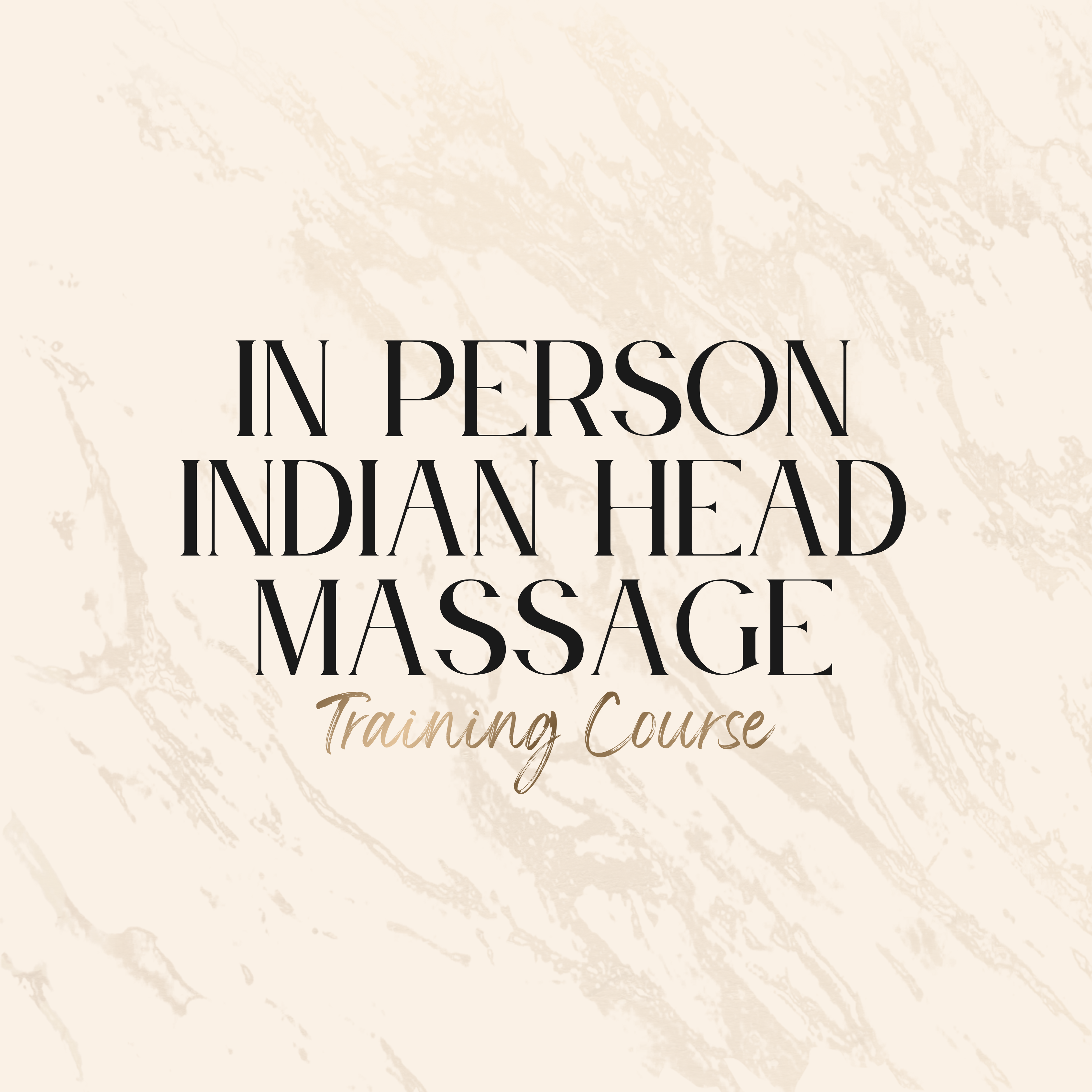 In Person Indian Head Massage Training Course