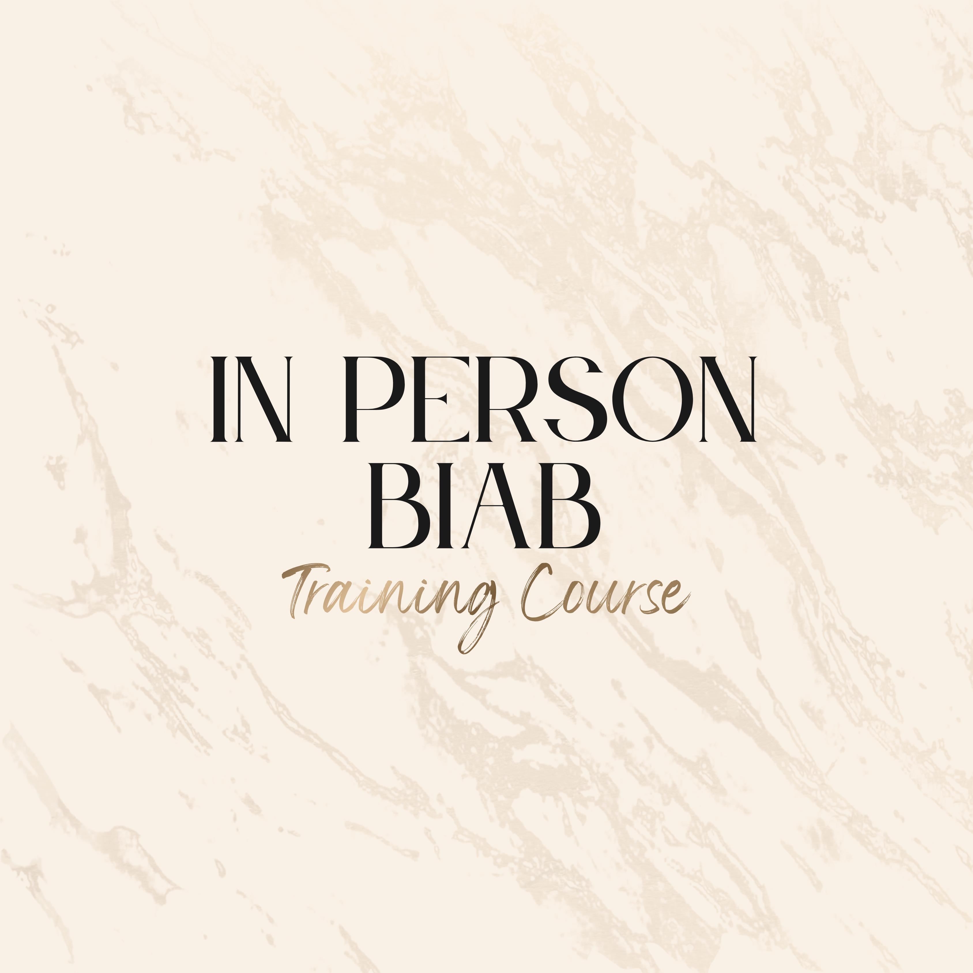 In Person BIAB Training Course
